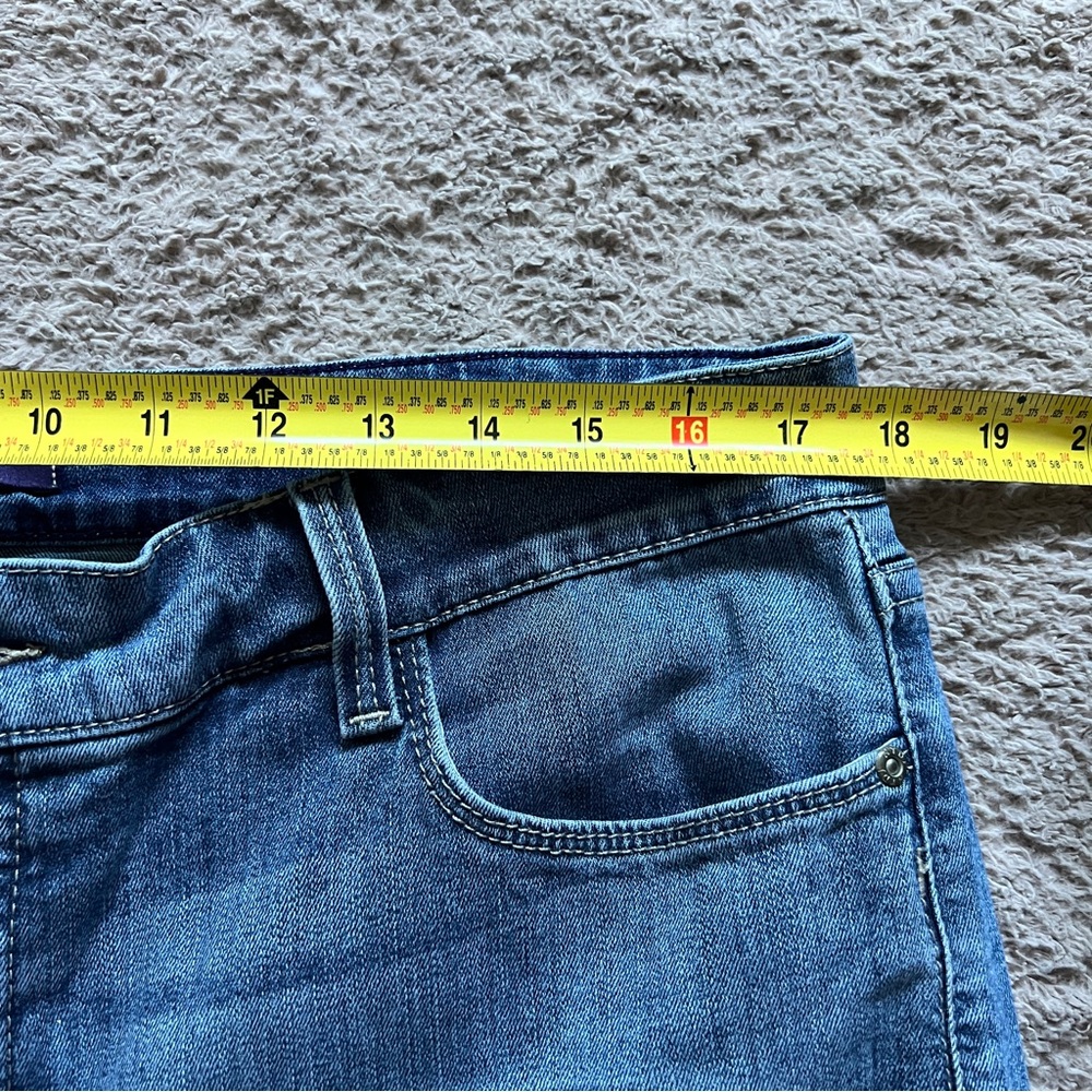 NYDJ‎ High Rise Skinny Fit Denim Jeans Preppy Minimalist Capsule Size 16 - Picture 5 of 8